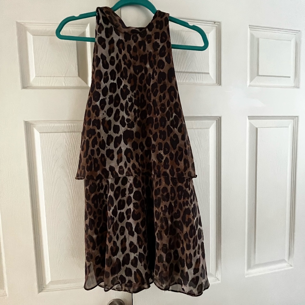 Cheetah Romper